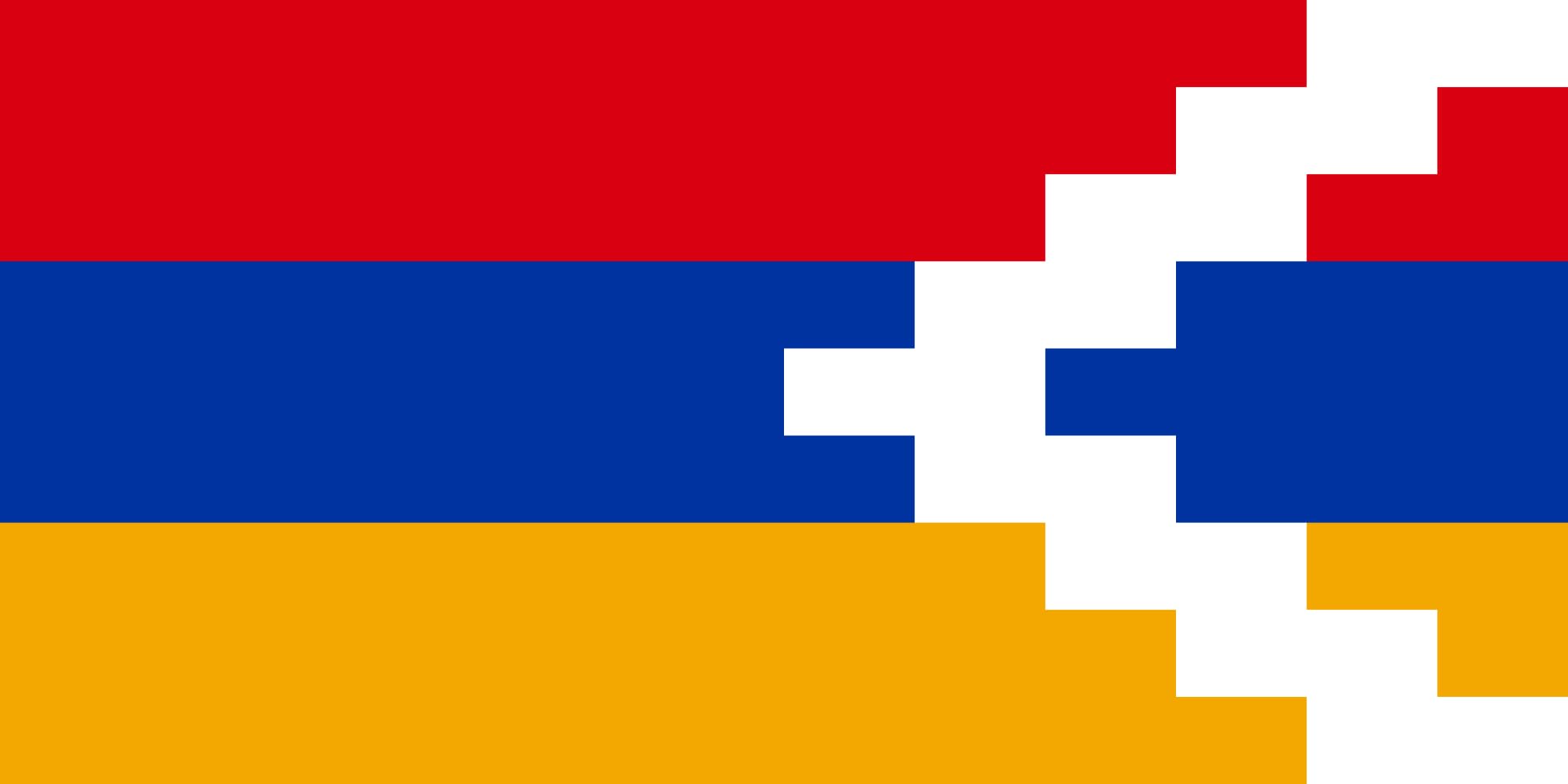 Drapeau Artsakh 100x200cm idéal pour vos rassemblements et célébrations