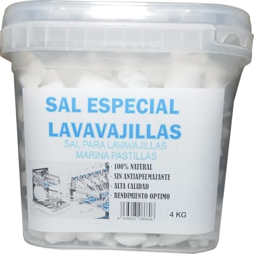 Sal Para Lavavajillas 4Kg (2 und, Marina Pastillas de 4 kg)