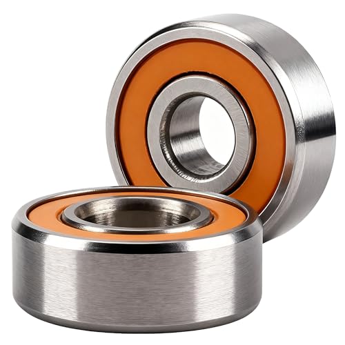 AXK 2PCS/Set Ceramic Bearing SMR115-2RS CB (5X11X4mm) & S623-2RS CB (3x10x4mm) Stainless Steel Hybrid Ceramic Ball Bearing for Fishing Reel