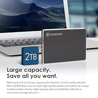 Transcend 1TB USB 3.1 Gen 1 SJ25C3N StoreJet 25C3N externe Festplatte TS1TSJ25C3N – Ansicht 7