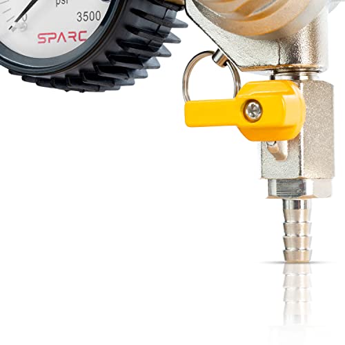 Sparc Premium Dual Output Co2 Regulator Cga320 2Yr Usa Warranty Beer Kombucha #TOP4