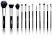 Produktbild Make-up-Pinselset. Enthält Puderpinsel, Kabuki-Pinsel, Lidschattenpinsel, Mischpinsel, Augenbrauenpinsel, Faltenpinsel, Eyeliner-Pinsel & mehr [12 Pinsel].