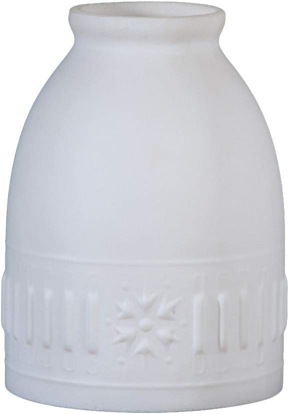 B&P Lamp Early Style Embossed Stars and Bars Fixture Shade