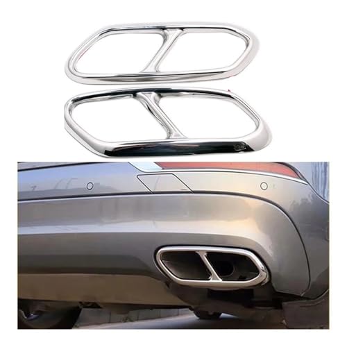 Cache échappement XC60 2018-2020 pour masquer les tubes noirs
