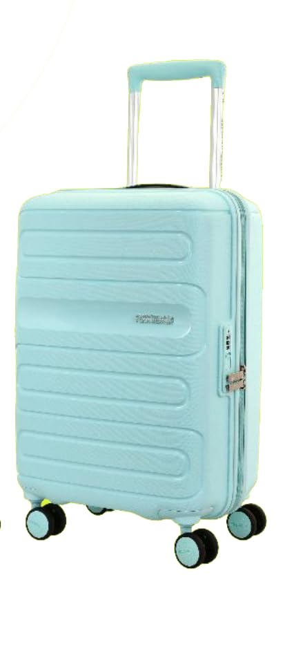 american tourister RINIA 8 Wheels Spinner 79 cm Hard-Sided Polyproplyene (PP) Suitcase Checkin Size Luggage Trolley (Grey, Large)-picture-26