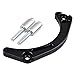 NICECNC Black Chain Case Saver Cover Compatible with Kawasaki KFX400 2003-2006, Compatible with Suzuki Quadsport Z400 LTZ400 2003-2011 2012 2013 2014