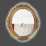 Matériau : Le cadre du miroir rétro est fabriqué en polyuréthane de haute qualité, un matériau durable qui lui confère un aspect sophistiqué et élégant.