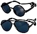 V3019-vp Style Vault Shield Metal Rimless Sunglasses