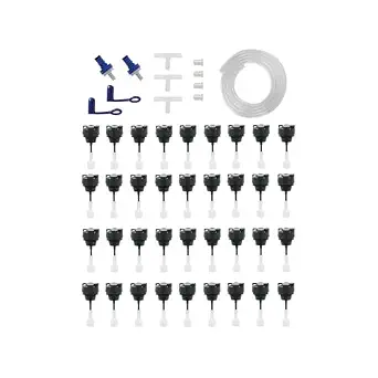 K3600B-GLFBCTB Single-Point Watering System – 36-Cell Kit with VB-TBU Valves for Industrial Batteries