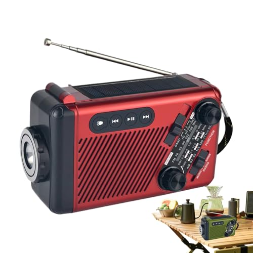 Radio à manivelle pour vos soirées camping et sorties pique-nique en famille