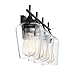 Savoy House 8-4030-4-13 Octave Bohemian Clear Glass Bathroom Vanity Wall Light, 4-Light 240 Total Watts, 10
