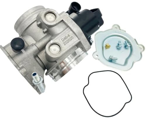Cuerpo de acelerador M HS 700 con válvula de actuador D46-3 de aluminio 2