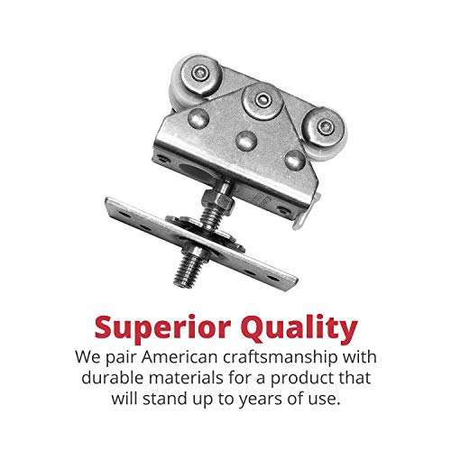 Johnson Hardware 200PD Commercial Grade Pocket/Sliding Door Hardware (72\") - Thumbnail 4