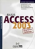  Basis Access 2003, CD-ROMDigitales Seminar. An Beispielen lernen. Mit Aufgaben üben. Durch Testfragen Wissen überprüfen. Auf CD: 184 Videobeispielen und 40 Aufgaben
