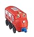 Chuggington Look Alive Chuggers EU890301 - Lot de 1 - Wilson - Train Jouet avec Fonction de Mouvement Surprise - Roues Libres - Échelle de 9,4 cm - À partir de 3 Ans - Rouge