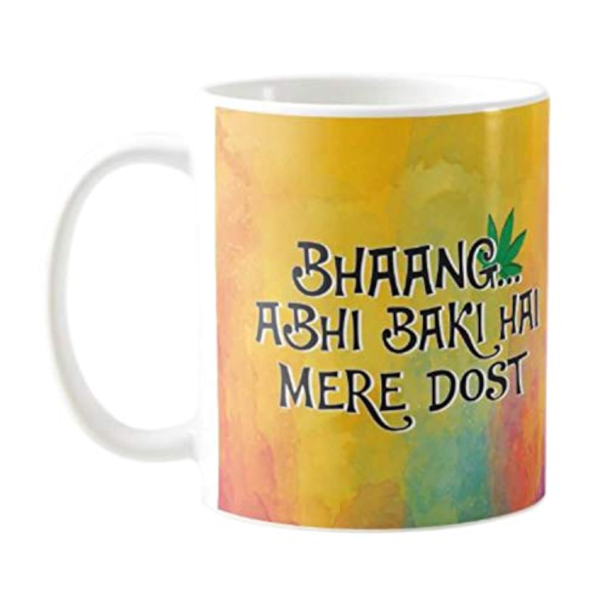 Holi Sweets Gift Combo Bhaang Mug & Coaster Set