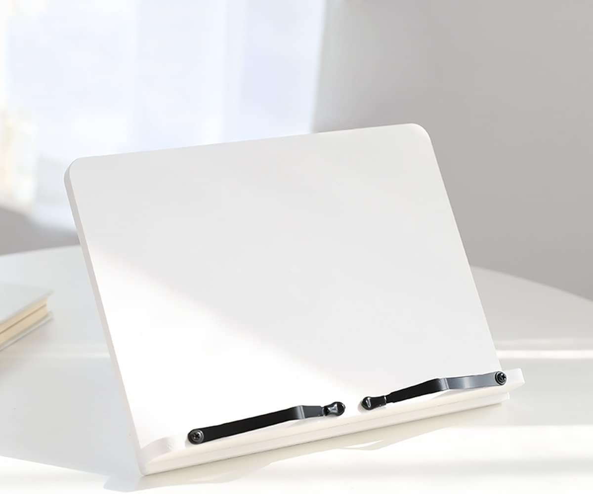 Book Stand Portable Book Stand Free Angle Adjustable Book Holder for Reading Textbook Foldable Lightweight Book Rest