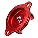 Zeta Oil Filter Cover Red ZE90-1063 CRF250R 10-15