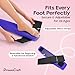 SuperiorArch Foot Stretcher for Ballet and Gymnastics - Foot Arch Stretcher for Flexibility - Ballet Foot Stretcher for Dancers and Gymnasts - Ballet Stretcher, Arch Foot Stretcher Tool, Purple