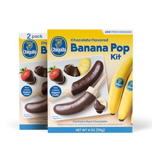 Chiquita™ Chocolate Flavored Banana Pops – Fun, Easy-to-Make Frozen Treat