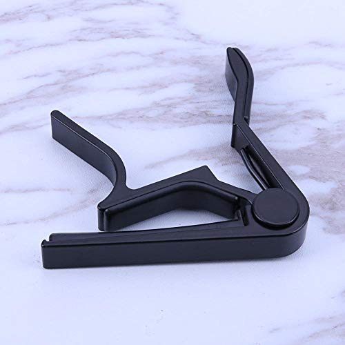 U/K Alloy Tune Clamp Key Trigger Capo pour guitare électrique acoustique Noir - Les Beatles, Paul McCartney, John Lennon, RIngo Starr, George Harrison U/K Alloy Tune Clamp Key Trigger Capo pour guitare électrique acoustique Noir – Image 6
