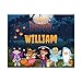 Hiding Place Boutique, Handmade Personalized Dragon Halloween Child Name Puzzle, Boy Jigsaw Game, Custom Kid Birthday Girl Costume Fox Trick or Treat Spooky Happy Monster House Scary Candy Pumpkin