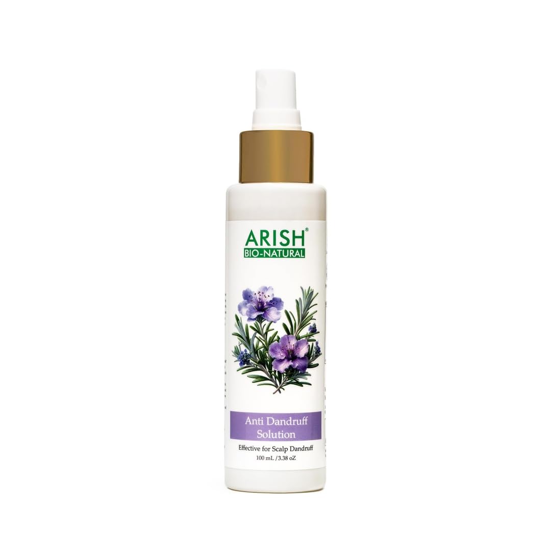 Arish Bionaturals Anti Dandruff Solution – Effective Scalp Treatment for Flake-Free Hair, 100ml-image-15