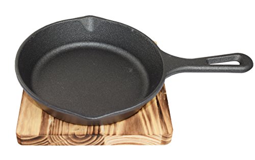 Square Wood Underliner/Trivet For Cast Iron/Hot Dish (7" X 7") - Pack Of 2 #TOP3