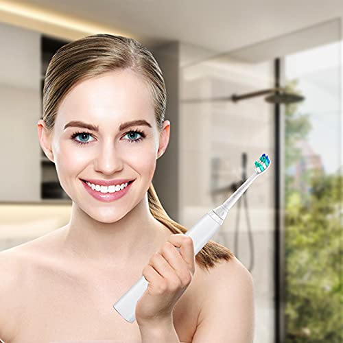 Replacement Toothbrush Heads for Phillips Sonicare: 10 Pack Replacement Heads Compatible with Sonicare 2 Series Plaque Control and All Snap-on Electric Toothbrush Handles HX9024