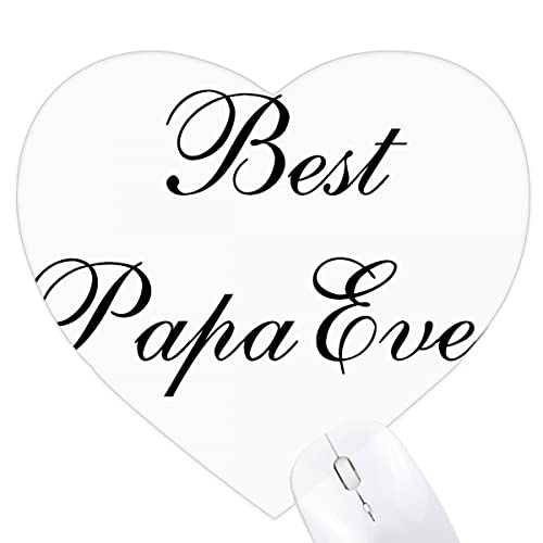 Meilleur papa jamais tapis de souris coeur pour rappeler votre amour chaque jour au bureau
