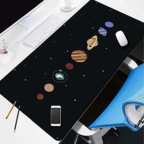 Tapis de souris gaming planète cartoon pour personnaliser votre setup