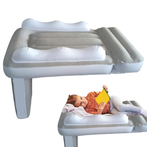 Toddler Travel Bed, Airplane Bed for Toddler, Airplane Kids Bed Inflatable Aeroplane Bed for Toddlers Travel Toddler Plane Bed Easy Inflatable Baby Bed Fits Most Airplane Seats,Car Seat Extender