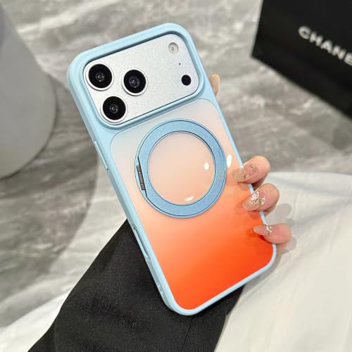 �yWAYYWP�z�K�p iPhone 17 Pro max ���� �P�[�X �O���f�[�V���� �o�C�J���[ �����O�t�� 360°��]�X�^���h �c�����Ή� �l�C ������� �A�C�z��17�v���}�b�N�X �g�уJ�o�[ ���ϖh�~ �A�C�t�H��17 Pro max �X�}�z�P�[�X 