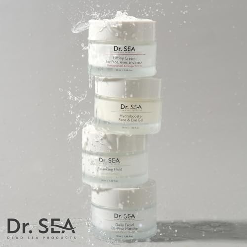 Dr. Sea - Crema Viso Opacizzante Senza Olio Con Minerali Del Mar Morto E Alga Dunaliella - Anti-Lucido & Riduzione Dei Pori - Pelli Grasse E Miste - 50 Ml - 7