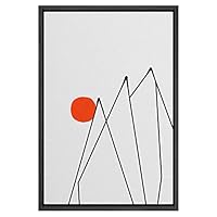 SIGNWIN Framed Canvas Wall Art Colorful Geometry Painting Canvas Prints Home Artwork Decoration for Living Room,Bedroom - 16