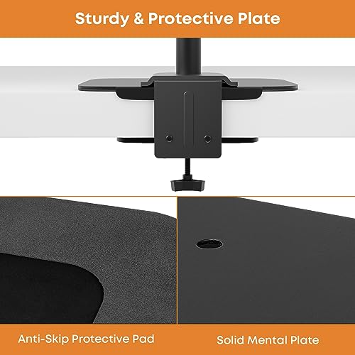 PUTORSEN Monitor Mount Reinforcement Plate for Thin Glass and Other Table Tops Large Mounting Plates - Image 3