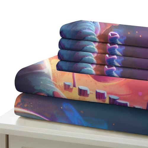 Housse de couette éléphant et fourmi 135x200 microfibre - 6
