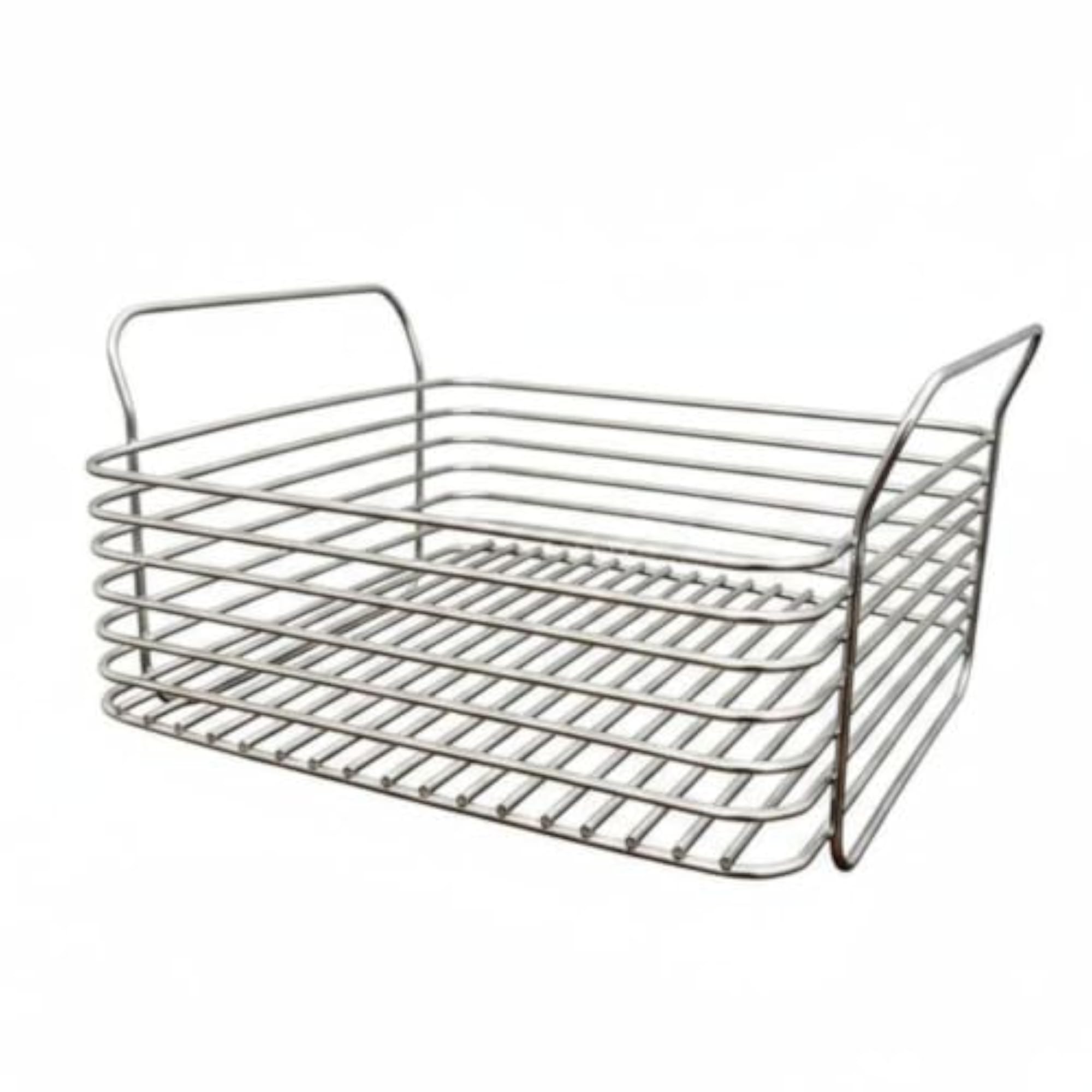 Metal Wire Organizer Bin with Handles, Multipurpose Storage Basket