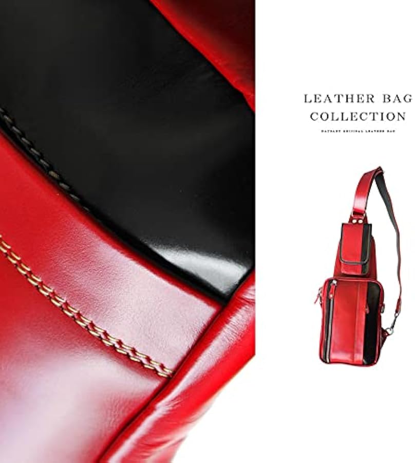 Amazon | [デイズアート] ボディバッグ レザー メンズ 本革 イタリアン