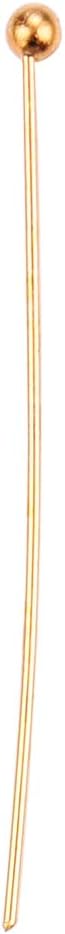 Ball Head pins Gold for DIY Jewelry Making 30mm 400pcs - Image 2