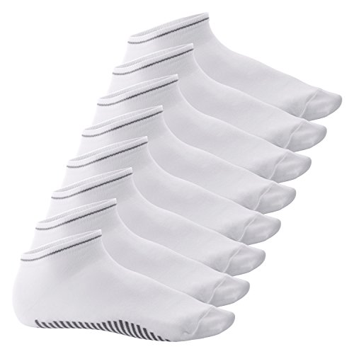celodoro 8 Paires de Chaussettes Smart Walk Blanc 39-42