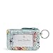 Vera Bradley Women's Signature Cotton Zip Wallet ID Case, Floating Garden, One Size US