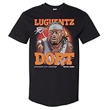 500 LEVEL Luguentz Dort Oklahoma City Thunder Airbrush Heavyweight Tee (Black, XXX-Large)