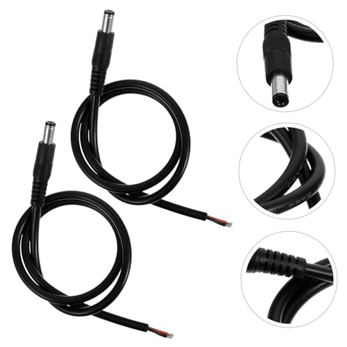 Cable de alimentación DC conector pigtail de alta conductividad y transmisión estable 5