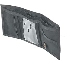 Tactical RFID Blocking Nylon Trifold Wallet for Men - Durable 600D Cordura, Water-Resistant, 15+ Card Slots, Compact 5x3.25in, USA Made, for Military, Outdoor & Travel Use - Includes a Coin Pocket!