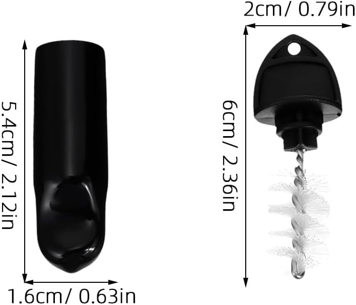 12pcs Beer Tap Plug Set Keg Tap Plug Brushes With Dust Cap Long Cleaning Brush Draft Beer Faucet Stoppers Cleaner For Restaurant Home Party Bar
