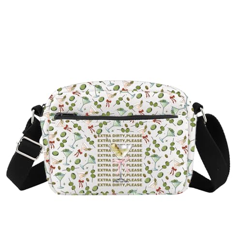Filthy Martini Merch Dirty Martini Crossbody Bag Dirty Martini Lover Gift Martini-Cocktail Lover Gift