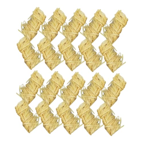 DIYEAH 50 Piezas Madera Natural para Encendido Rápido Iniciador Seguro para Barbacoas Chimeneas y Estufas para Camping y Actividades al Aire