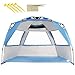 Tenda Tenda da Spiaggia 3-4 Persona Sole Rifugio Sole Facile Setup Tenda da Sole Portatile con per Bambini Famiglia Adatto per Lo Zaino in Spalla (Colore : Blu, Size : 240x130x135cm)