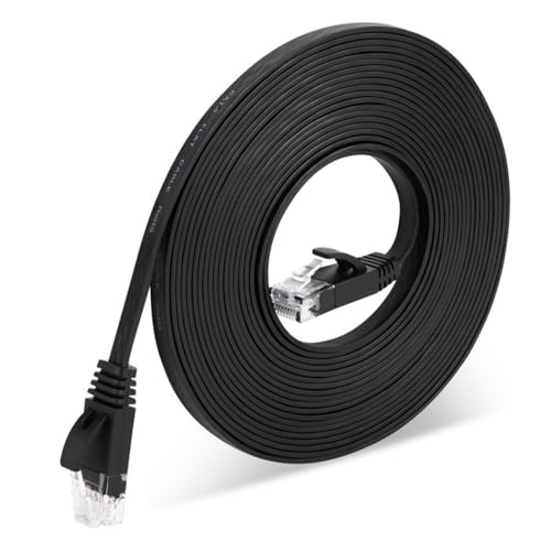Cat6 �C�[�T�l�b�g �P�[�u�� �t���b�g �C���^�[�l�b�g �P�[�u�� �l�b�g���[�N, �� 30���[�g�� | Routers Ethernet Accessories
